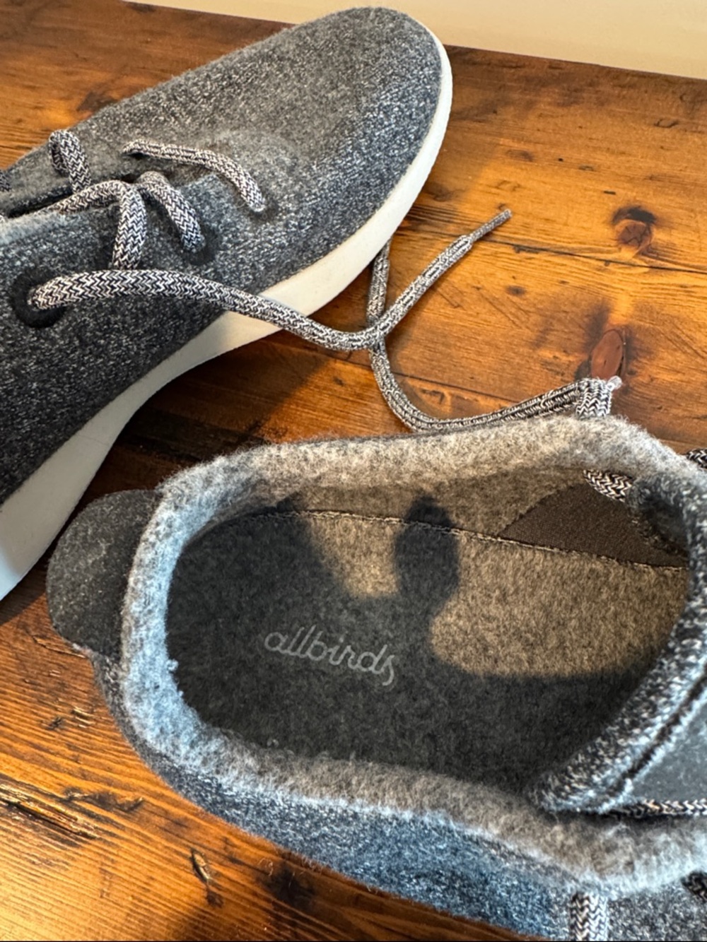Allbirds OG Sustainable Eco-Friendly Grey Wool Runners Men’s Size 10 - Picture 8 of 11